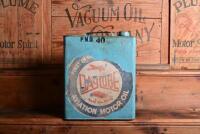 DAYLUBE: An original "Daylube Aviation Motor Oil PMD 40" four gallon oil tin