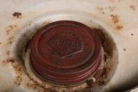 SHELL: An Australian circa 1960s "Shell Handy Can" two gallon tin, with embossed lid - 5