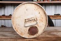 SHELL: An Australian circa 1960s "Shell Handy Can" two gallon tin, with embossed lid - 7