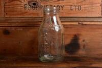 CASTROL: A 1940/50s embossed "Castrol Wakefield" one imperial quart oil bottle - 2