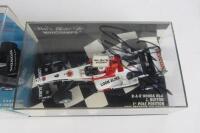 B.A.R: Three Minichamps Honda F1 Models (signed Button) - 3