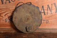 AMPOL: An Ampol cast iron petrol station take cover, 19.5cm diameter - 2