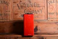 SHELL: An Australian circa 1960s " Shell X-100 Motor Oil" one gallon tin with embossed lid - 4