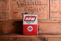 CALTEX: A circa 1930/40s "Caltex RPM" one gallon tin - 3