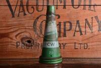 CASTROL: A circa 1950/60s "Castrol" one quart oil bottle, with circa 1950/60s Castrol CW 30" tin pourer and dust cover - 3