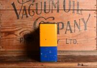GOLDEN FLEECE: A "Golden Fleece Racing Oil CB" one quart tin - 2