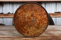 CASTROL: A circa 1960s "Agricastrol Tractor Oil 50" four imperial gallon drum - 6