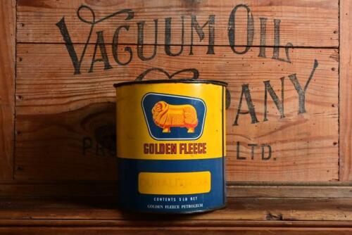 GOLDEN FLEECE: A "Golden Fleece Duralith 2A" five pound tin