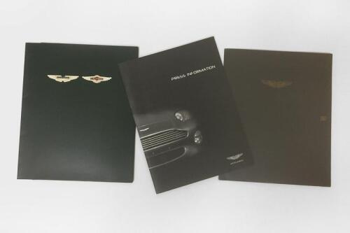 DB7: Collection of Aston Martin DB7 information and press kits.