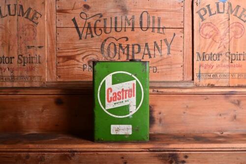 CASTROL: A circa 1960s "Castrol" one imperial gallon tin