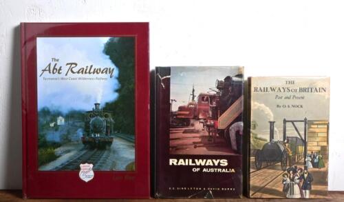 RAILWAYS: Three books relating to Railways, including "The Railways of Britain, Past and Present" by OS Nock