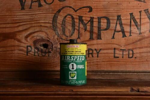 BP: A 1950/60s "Airspeed Model Engine Fuel" ten fluid ounce, with contents