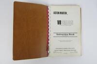 AM V8: An original 1975 Aston Martin V8 Instruction Book. - 2