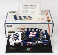 FORD: A NOS 1:18 scale Revell Collection Ford Taurus 1998 Miller Lite Rusty Wallace #2 die-cast model with Certificate of Authenticity