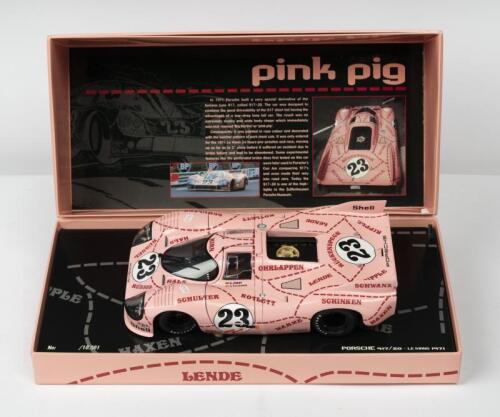 PORSCHE: A NOS 1:18 scale Minichamps Porsche 917/20 "Pink Pig" 1971 Le Mans #23 die-cast model with opening doors & engine cover numbered limited edition