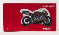 DUCATI: A NOS 1:12 scale Minichamps Ducati 998S Ben Bostrom Replica die-cast model