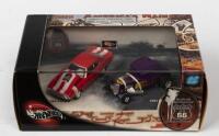 HOT WHEELS: A NOS Hot Wheels Twin Set - "Route 66 Rendezvous" comprising 1969 Camaro & 1934 Ford die-cast models