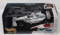 FORMULA 1: A NOS 1:18 scale Hot Wheels Formula 1 Stewart SF3 Johnny Herbert #17 die-cast model