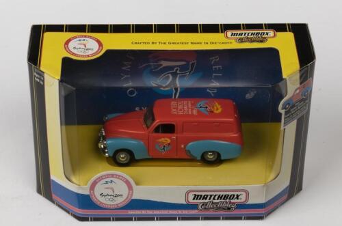 HOLDEN: A NOS Matchbox Collectibles Holden 1956 FJ Panel Van "Sydney 2000 Olympic Torch Relay" die-cast model