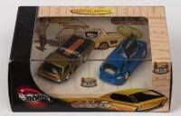 HOT WHEELS: A NOS Hot Wheels Twin Set "35th Anniversary of Hot Wheels" comprising "Deora" & "Deora II" die-cast models