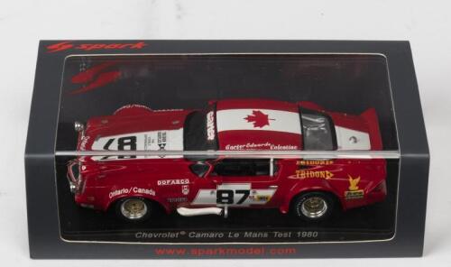 CHEVROLET: A NOS 1:43 scale Spark model Chevrolet Camaro 1980 Le Mans Test #87 "Tridon Serflex"