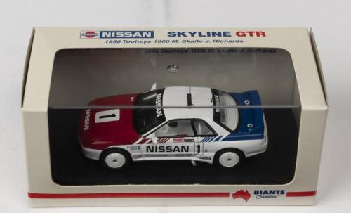 NISSAN: A NOS 1:43 scale Biante Classics Nissan Skyline GTR #1 1990 Bathurst "Nissan" Gibson Motorsport Skaife/Richards die-cast model