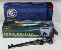 TOP FUEL DRAGSTER: A NOS 1:24 scale Action Collectables 2000 Top Fuel Dragster; Doug Kalitta "MGM Grand" die-cast model