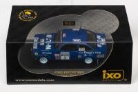 FORD: A NOS 1:43 scale IXO Models Ford Escort Mk II Mikkola/Hertz #1 1979 RAC Winner die-cast model