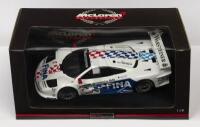 McLAREN: A NOS 1:18 scale UT Models McLaren F1 GTR 1997 #8 Lleto/Soper "Fina-Warsteiner"die-cast model