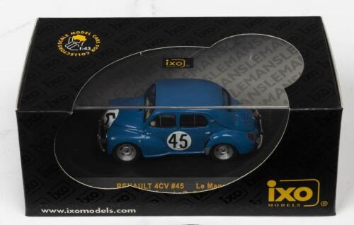 RENAULT: A NOS 1:43 scale IXO Models Renault 4CV Vernet/Eckerlein #45 1950 Le Mans 24hr die-cast model