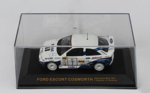 FORD: A NOS 1:43 scale IXO Models Ford Escort Cosworth Makinen/Harjanne #7 1994 Lakes Rally 1000 die-cast model