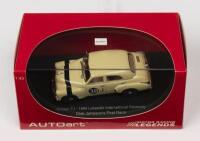 HOLDEN: A NOS 1:43 scale Biante Holden FJ Lakeside Raceway 1964 #38J Dick Johnson's First Race die cast model with numbered Certificate of Authenticity