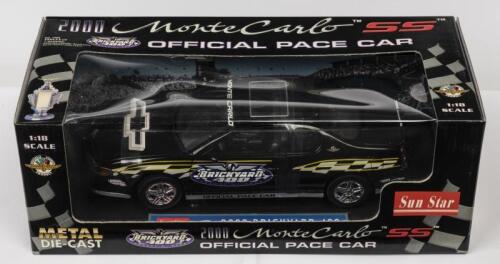 CHEVROLET: A NOS 1:18 scale Sun Star Chevrolet Monte Carlo SS 2000 Indianapolis Motor Speedway Brickyard 400 Pace Car die-cast model