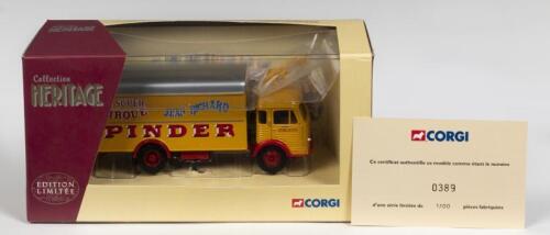 CORGI: A NOS 1:50 scale Corgi Unic Saverne Fourgon "Pinder-Jean Richard Le Super Cirque" die-cast model with Numbered Certificate