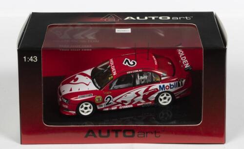 HOLDEN: A NOS 1:43 scale Biante Holden VY Commodore 2003 "Holden Racing Team" T. Kelly #2 die cast model with numbered Certificate of Authenticity