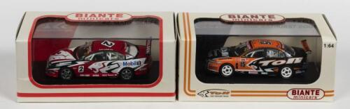 HOLDEN: 2 NOS 1:64 scale Biante Holden Commodore Supercars:- Mark Skaife 2004 "HRT" #2 and Kelly/Kelly 2nd Bathurst 2006 "Toll" #15 die-cast models