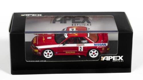 NISSAN: A NOS 1:43 scale Apex Replicas Nissan Skyline GT-R #2 1992 "Nissan Racing" 3rd Bathurst - Olofsson/Crompton limited edition 1 of 526 die-cast model