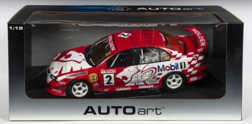 HOLDEN: A NOS 1:18 scale Autoart Holden VX Commodore #2 J. Bright 2001 "Holden Racing Team" with numbered certificate die-cast model