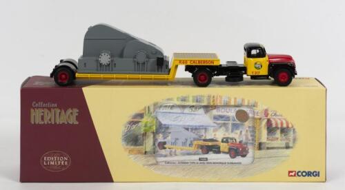 CITROEN: A NOS 1:50 scale Corgi Citroen Type 55 Avec Semi "Calberson" die-cast model with numbered Certificate of Authenticity