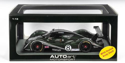 BENTLEY: A NOS 1:18 scale Autoart Bentley Exp Speed 8 2002 Le Mans 24 hr Wallace/Leitzinger/Van De Poele #8 die-cast model