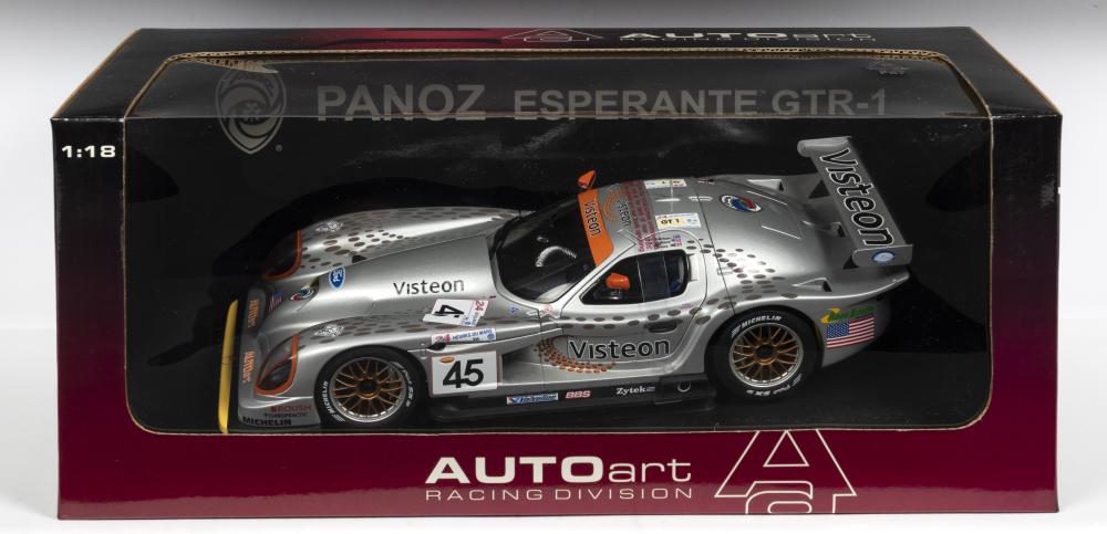 PANOZ: A NOS 1:18 scale Autoart Panoz Esperante GTR-1 #45 1998