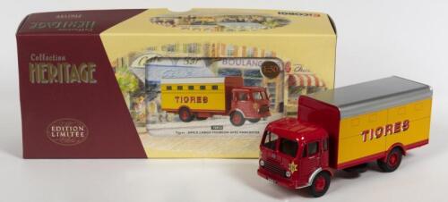 SIMCA: A NOS 1:50 scale Corgi Heritage Collection Simca Cargo Fourgon "Tigres" die-cast model with Numbered Certificate