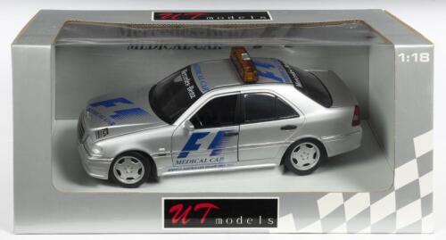 MERCEDES-BENZ: A NOS 1:18 scale UT Models Mercedes-Benz C-Class AMG F1 Medical Car "Qantas Australian Grand Prix 1997"die-cast model