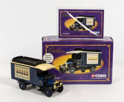 THORNYCROFT: A NOS Corgi Thornycroft Van "Fry's Milk Chocolate" die-cast model