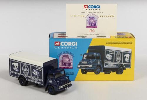 THAMES: A NOS 1:50 scale Corgi Thames Trader Box Van "Fox's Glacier Mints" die-cast model with numbered limited edition certificate
