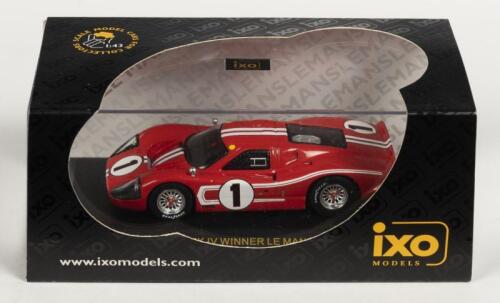 FORD: A NOS 1:43 scale IXO Models Ford Mk IV Foyt/Gurney #1 1967 Le Mans Winner die-cast model