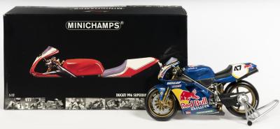 DUCATI: A NOS 1:12 scale Minichamps Ducati 996 Superbike 2000 #47 John ...