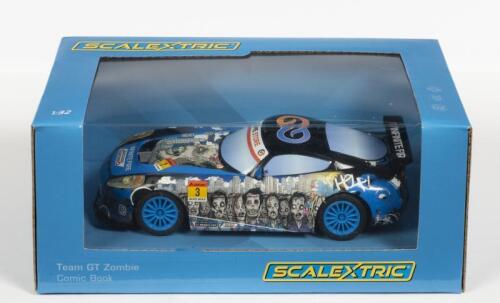SCALEXTRIC: A NOS 1:32 scale Scalextric Team GT Zombie #3 Slot Car