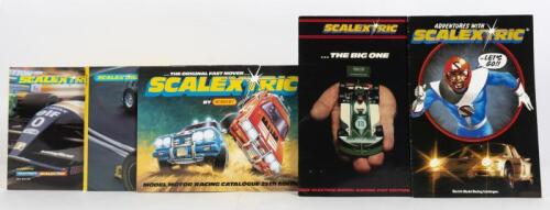 SCALEXTRIC CATALOGUES: 5 Scalextric Catalogues comprising Editions 21, 1981, 25, 38 & 39, NOTE: all used and excellent condition