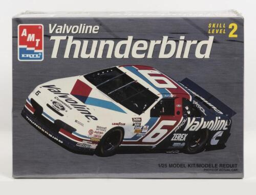 AMT: A NOS 1:24 scale AMT Ford Thunderbird "Valvoline" Sealed Model Kit